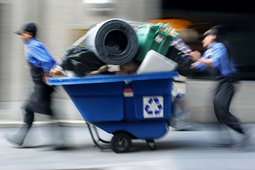 Waste collection process in Bow