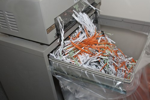 Cargo bike and electric van used for low-emission waste collections